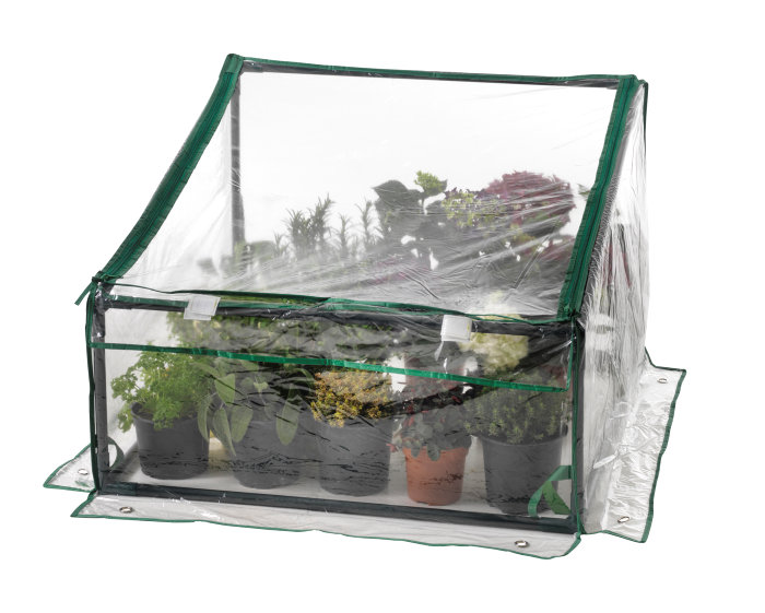 Växthus Fristående PVC 70 x 70 x 35/50 cm
